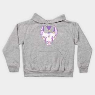 Cat With Serpent Tongue And Third Eye Kids Hoodie